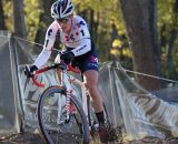 Katie Compton heads to Europe following the Derby City Cup, one of her few US appearances this season. © Wil Matthews