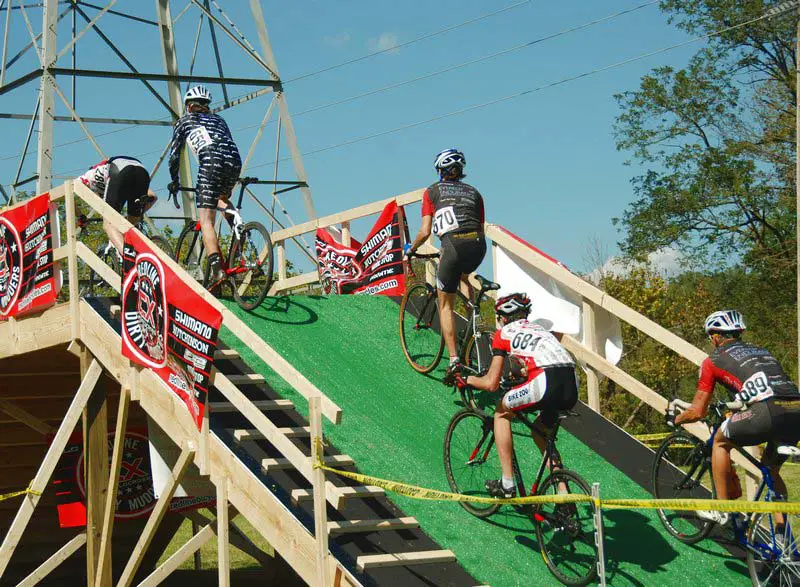 The flyover was just like the one at Hoogerheide worlds. ?Bart Nave