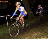 Aernouts leads Van der Haar at Nacht Van Woerden 2011 © Bart Hazen