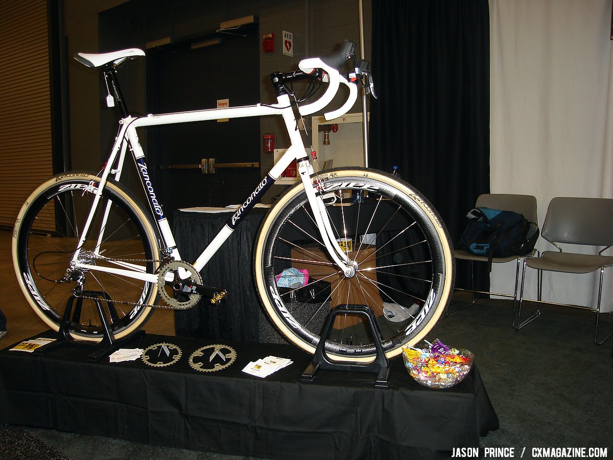 Mike Zanconato\'s sharp-looking \'cross bike ©Jason Prince
