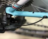 Mosaic features internal Di2 wiring. ©Cyclocross Magazine