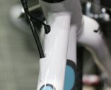 Mosaic features internal cables on brake cables and Di2 wiring. ©Cyclocross Magazine