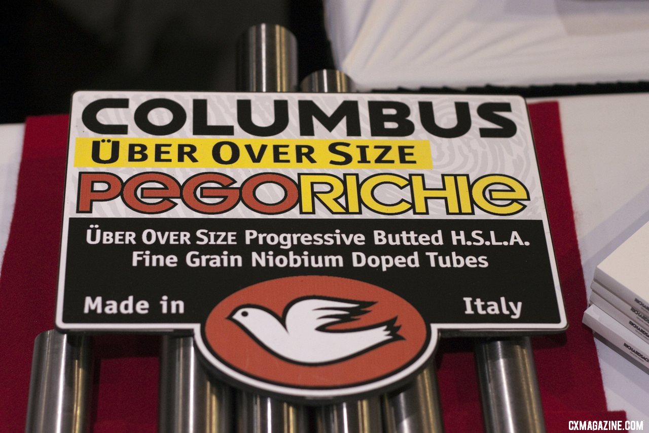 Richard and Pegoretti have jointly developed a tubeset with Columbus. ©Cyclocross Magazine