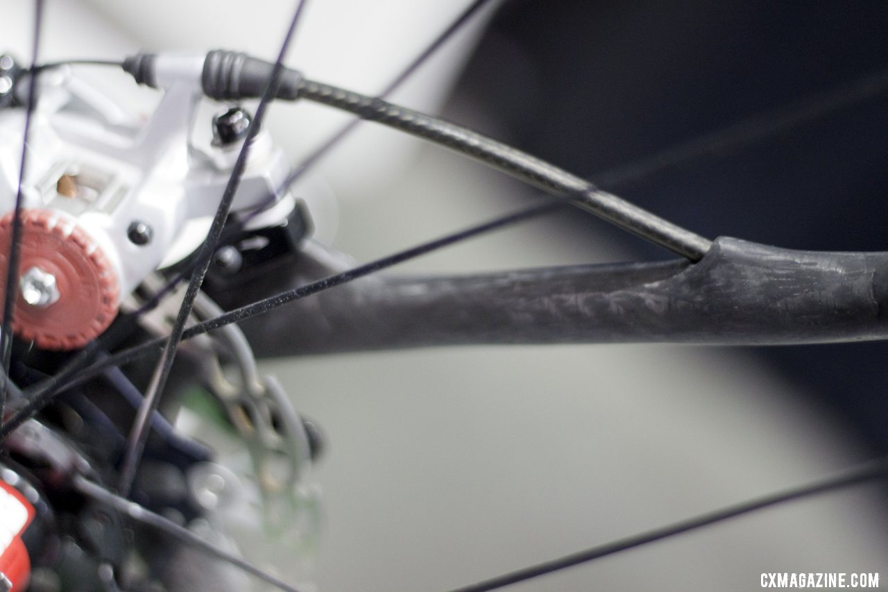 Matt Appleman custom builds carbon fiber frames from his shop in Minneapolis, Minnesota. © Cyclocross Magazine