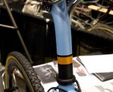 All painting is done in house allowing Baum to add some nice details like this matching seat post. © Kevin White