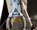 The seatstays curve nicely at the top to offer plenty of clearance. © Kevin White