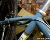 The seat stays feature an S-bend shape and drive side full derailleur cable housing guides. © Kevin White The seat stays feature an S-bend shape and drive side full derailleur cable housing guides. © Kevin White