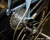The rear dropouts and replaceable derailleur hanger show off the level of finishing done on the bike. © Kevin White