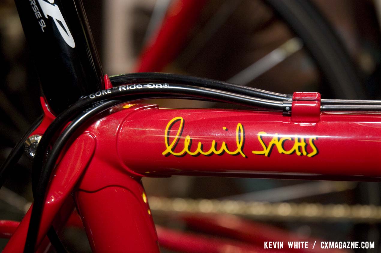 PegoRichie tubing is used for Sachs\' cyclocross bikes. © Kevin White