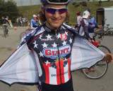 Cal Giant's Cody Kaiser shows off his new National Championship kit. Surf City Finale, Aptos High, 2010 ? Cyclocross Magazine