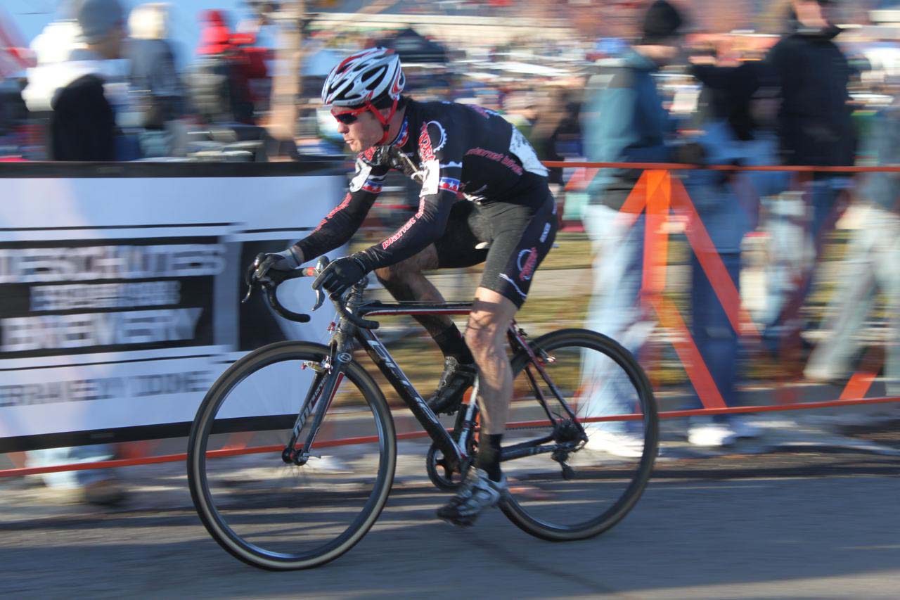 Page would never make it back to Johnson after some early problems. ? Cyclocross Magazine