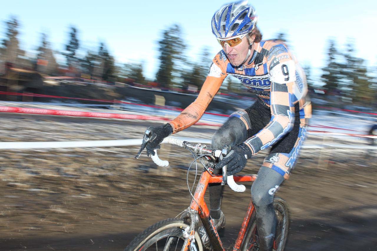 Barry Wicks looked comfortable on his way to eighth. ? Cyclocross Magazine