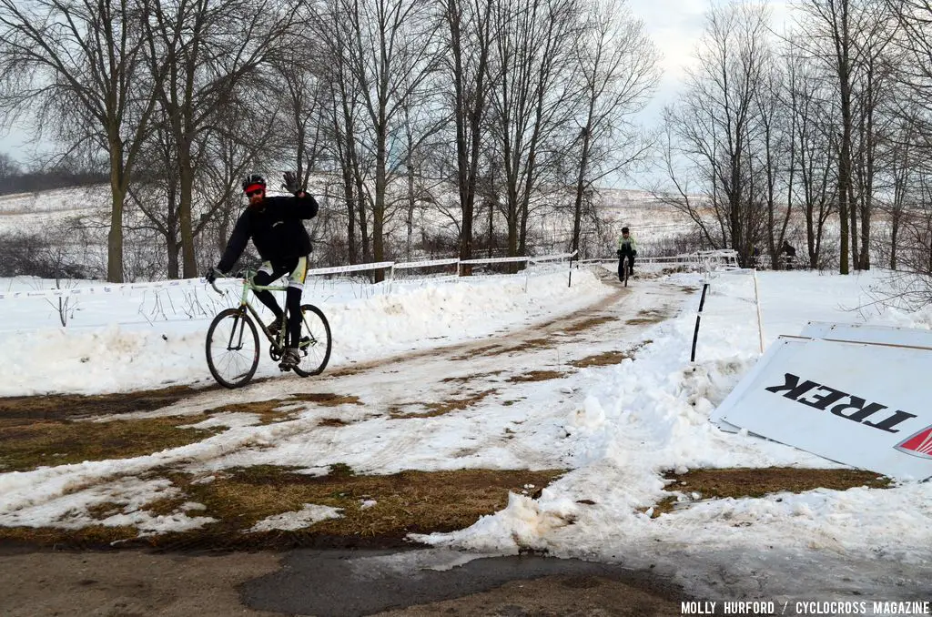 2013 USA Cyclocross Nationals in Badger Prairie Park. © Cyclocross Magazine