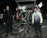 These guys drove all day from Santa Cruz to check the course out Tuesday eve ©Kenton Berg