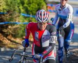 	Amanda Carey (Stan's NoTubes Elite) sunning the course. © Todd Prekaski