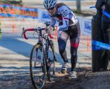 Natasha Elliot (Rare Vos Racing) negotiating the run up. © Todd Prekaski