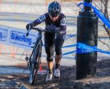 Laura Van Gilder (Van Dessel p/b Mellow Mushroom) on one of the run ups. © Todd 