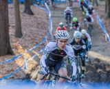 Curtis White (Cannondale p/b Cyclocrossworld) leads the early race. © Todd Prekaski