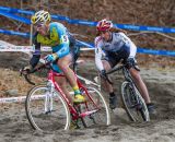 Adam Myerson and Anthony Clark, two of New England's favorite racers, flying through the sand. © Todd Prekaski