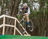  Colin Reuter (Pedal Power Training) gets air on the mini flyover. © Todd Prekaski