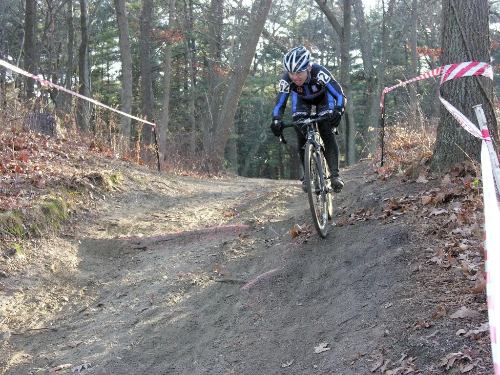 Van Guilder 3rd on the day on the sandy descent ? Paul Weiss