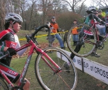 Clif Bar Elite Juniors Curtis and company over the barriers ? Paul Weiss