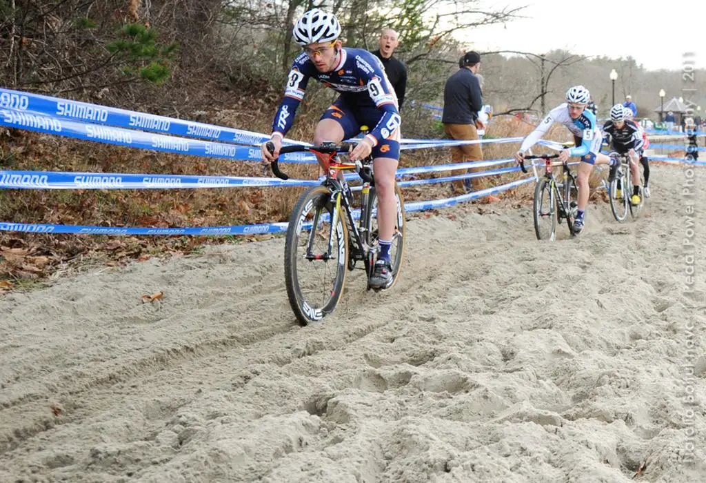 Last year\'s winner, Nick Keough, on the front. ©Natalia Boltukhova | Pedal Power Photography