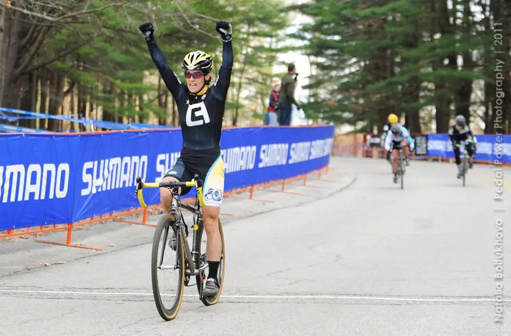 An emphatic win for Andrea Smith. © Natalia Boltukhova | Pedal Power Photography