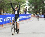 An emphatic win for Andrea Smith. © Natalia Boltukhova | Pedal Power Photography