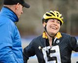 Crystal Anthony post race. © Natalia Boltukhova | Pedal Power Photography