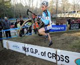 Luke Keough through the planks. © Natalia Boltukhova | Pedal Power Photography