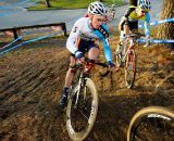 The leaders up the steep climb on the final lap. © Natalia Boltukhova | Pedal Power Photography