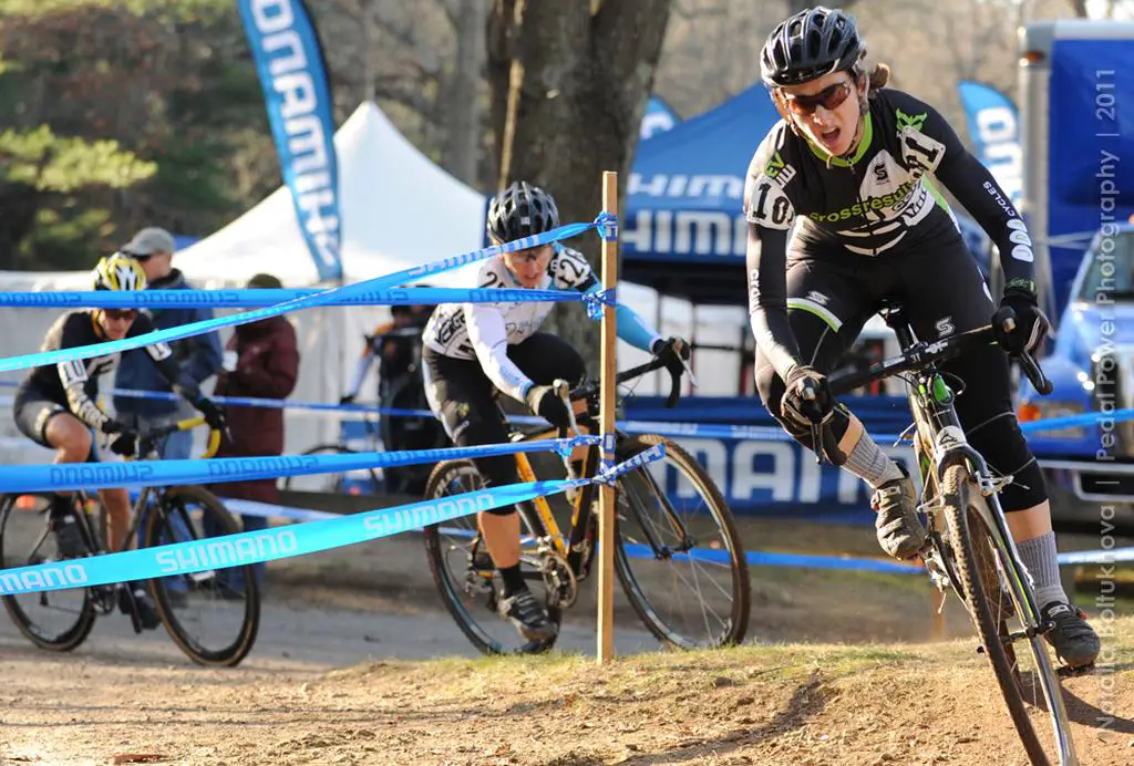 Annis leads Van Gilder and Smith. © Natalia Boltukhova | Pedal Power Photography