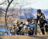 Annis leads out of the sand. © Natalia Boltukhova | Pedal Power Photography