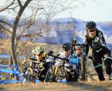 Annis leads out of the sand. © Natalia Boltukhova | Pedal Power Photography