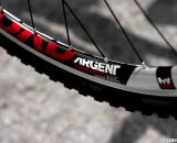 Tubeless ready and 32 spokes. American Classic helps the Supernova Team shed weight for 2014. © Cyclocross Magazine