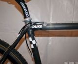 Duke's seatpost is a ZIPP SL Speed Carbon Seatpost with 20 Degree Setback . © Cyclocross Magazine