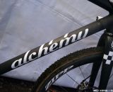 The Alchemy Bicycle Co. frame designed for her premiered at CXLA, but they tweaked the measurements and made a new one for USGP Bend. © Cyclocross Magazine