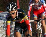 Niels Albert battles with Kevin Pauwels for second. © Bart Hazen