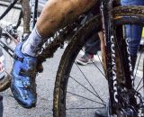 Niels Albert's disc brake-equipped Colnago Prestige at the 2013 Koppenbergcross. © Cyclocross Magazine