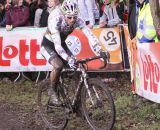 Sven Nys raced disc brakes for half the laps at Hamme-Zogge SuperPrestige cyclocross race. © Cyclocross Magazine