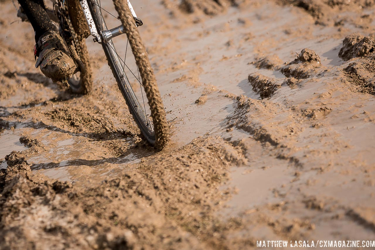 Snow is thawing, creating more mud. © Mathew Lasala