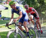 Ryan Knapp would eventually make his way to third at Nittany Lion Cross Day 1. © Cyclocross Magazine