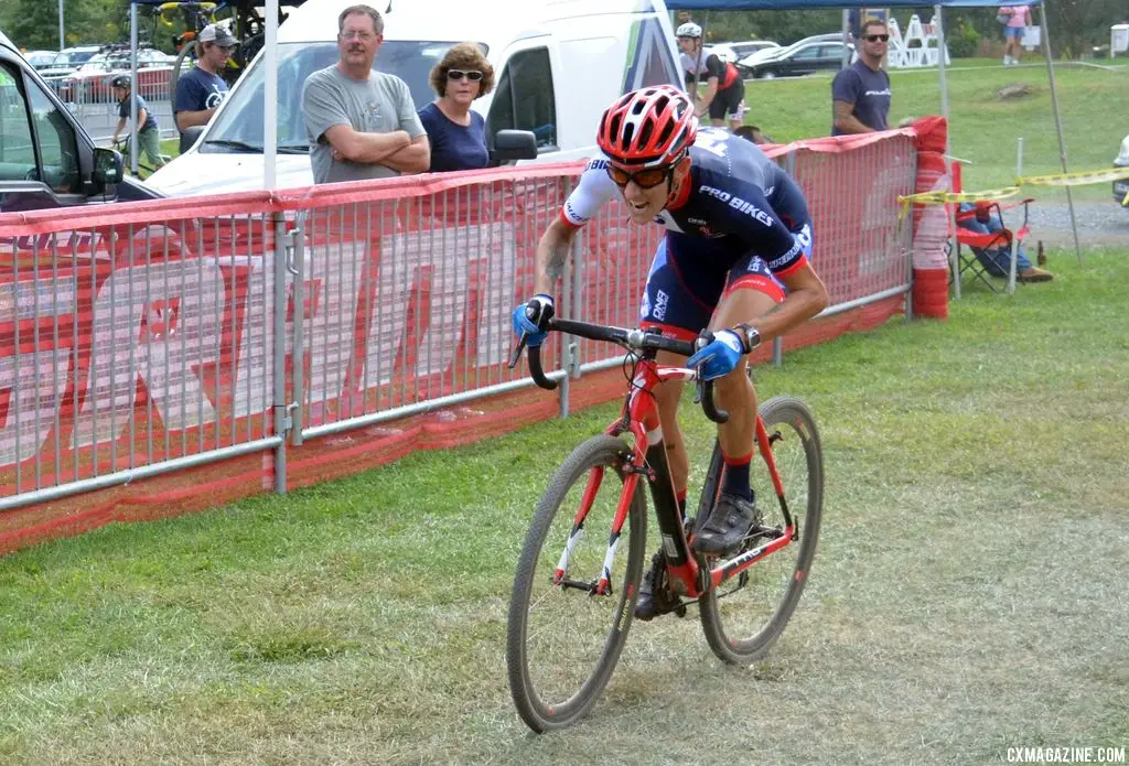 Nikki Thiemann at Nittany Lion Cross Day 2 2013. © Cyclocross Magazine