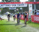 Myerson takes the sprint for fourth at Nittany Lion Cross Day 2 2013. © Cyclocross Magazine
