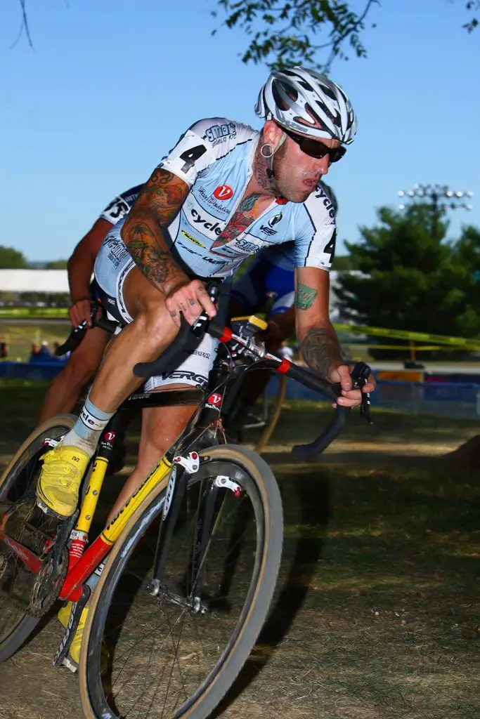 Adam Myerson continues to be a force in elite cyclocross year after year. © Anthony Skorochod / cyclingcaptured.com