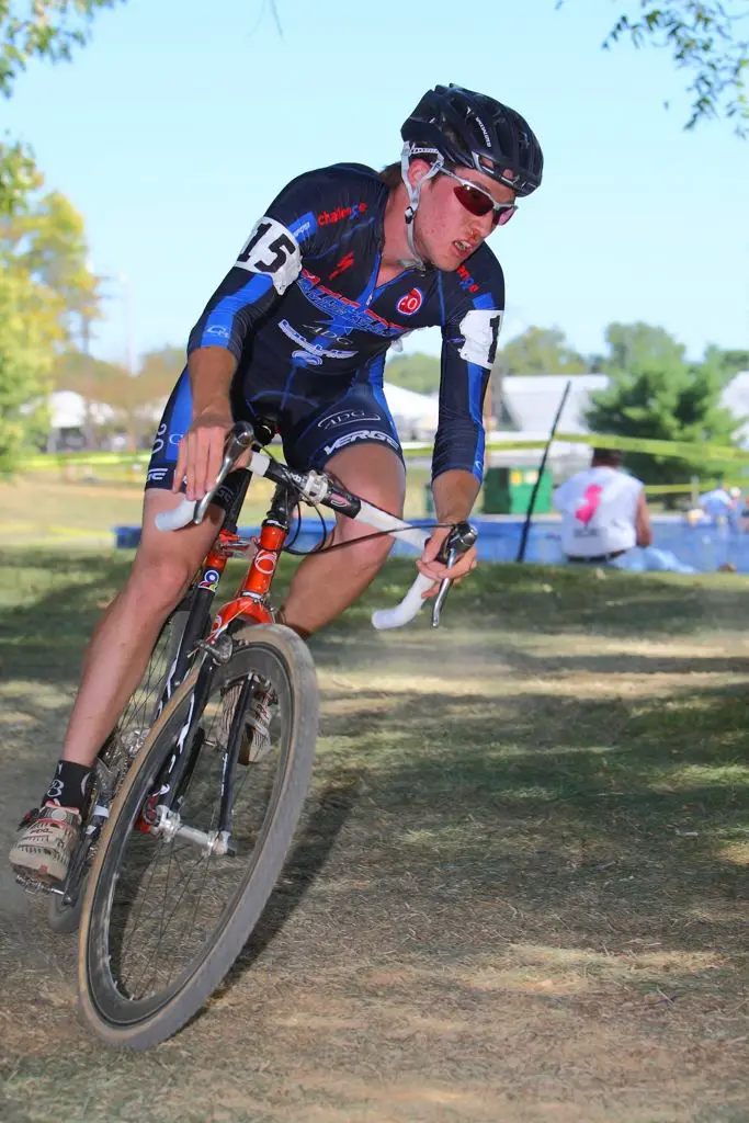 Zach Adams exhibits early season hurt. © Anthony Skorochod / cyclingcaptured.com