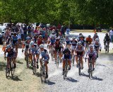 Start of the first UCI women's race of the year. © Anthony Skorochod / cyclingcaptured.com