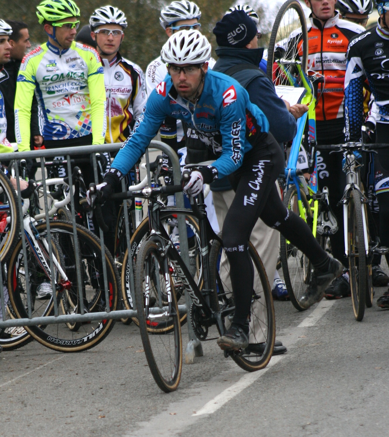 Craig Richey before the start. ©Renner Custom CX Team