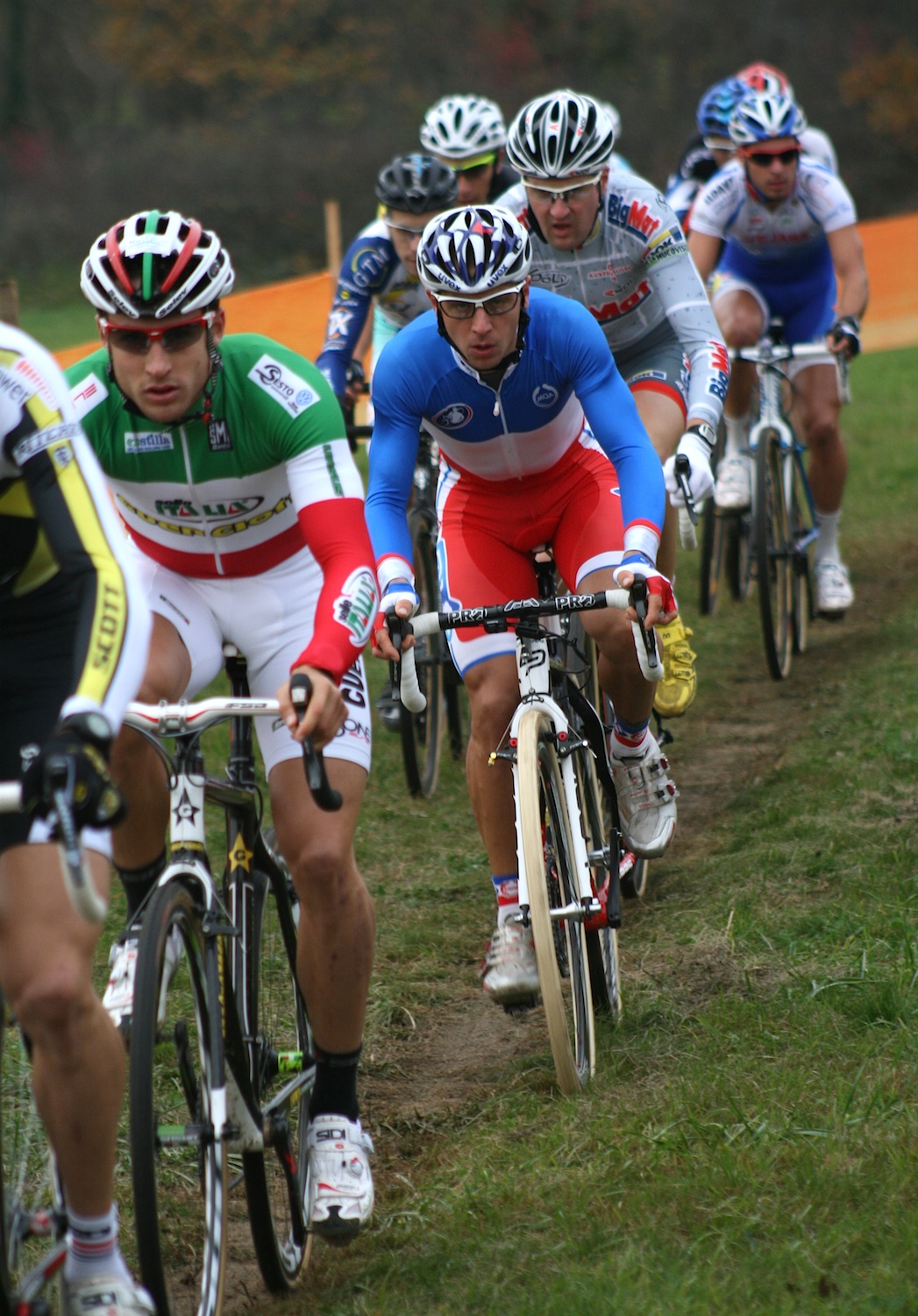 Winner Francis Mourey in the field. ©Renner Custom CX Team 